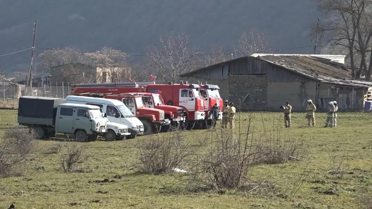 Противопожарные учения Касумкент
