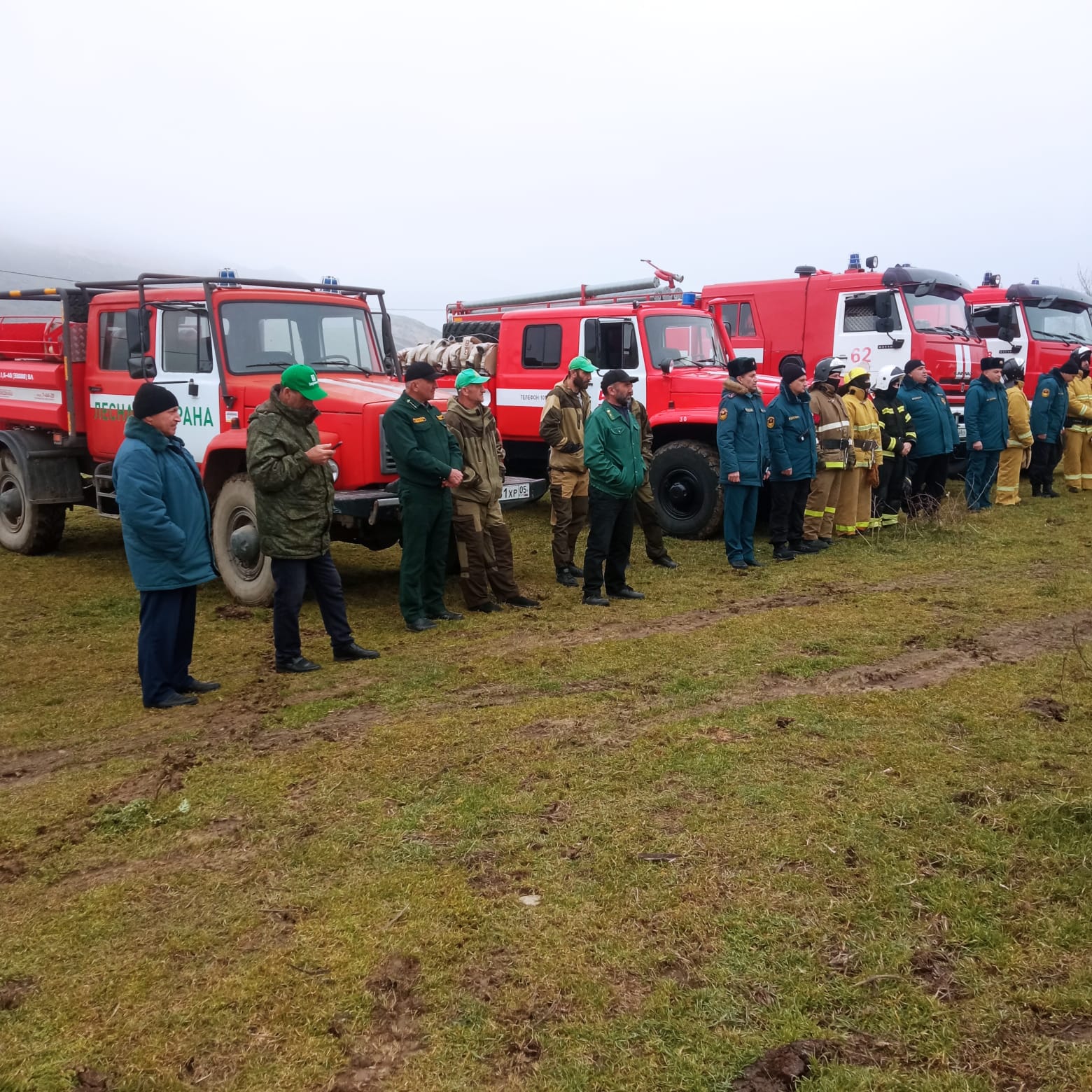 Противопожарные учения Касумкент